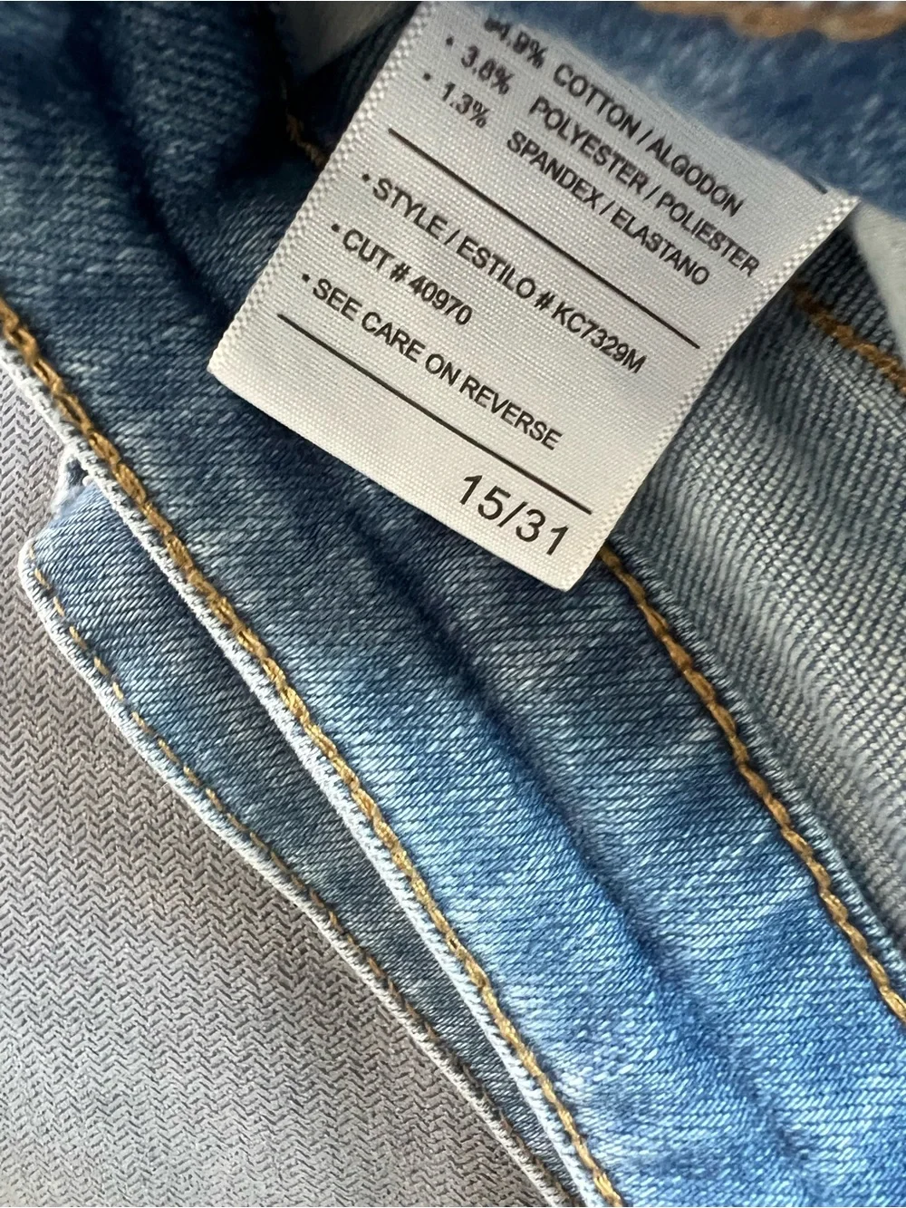 KanCan Light Blue Distressed Skinny Jeans - Picture 2 of 4